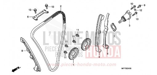 CHAINE A CAMES/TENDEUR CB1300SA8 de 2008